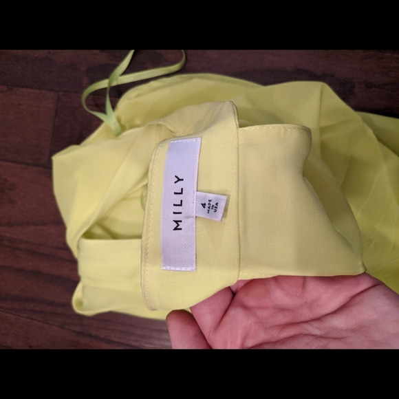 Milly Neon Silk Tank - Picture 2 of 6
